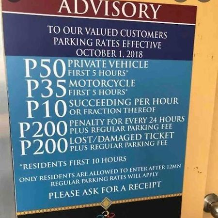 Cubao Manhattan Heights, Unit 8Bc Tower B, 1 Br 马尼拉 外观 照片